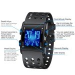 Men's Waterproof LED Digital Sports Watch