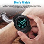 Men's Waterproof Digital Military Sports Watch