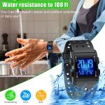 Men's Waterproof LED Digital Sports Watch