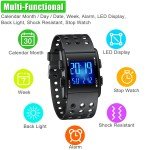 Men's Waterproof LED Digital Sports Watch