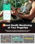 Men's Tactical Smart Watch - Bluetooth, Fitness Tracker