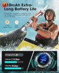 Men's Tactical Smart Watch - Bluetooth, Fitness Tracker