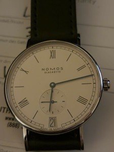 NOMOS Glashütte Ludwig 38 Watch for Modern Style