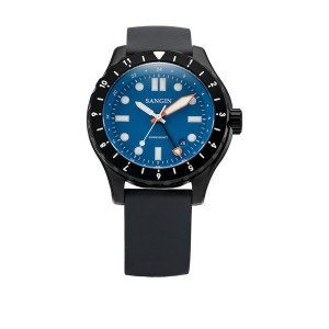SANGIN INSTRUMENTS Professional GMT Black DLC Watch