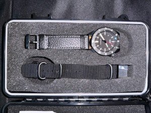 Sangin Instruments Atlas Black Dial Automatic Watch