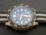 Sangin Sea Blue Diver's Watch with Bezel
