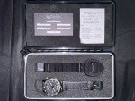Sangin Instruments Atlas Black Dial Automatic Watch