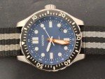 Sangin Sea Blue Diver's Watch with Bezel