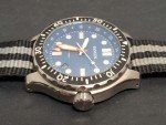 Sangin Sea Blue Diver's Watch with Bezel