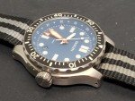 Sangin Sea Blue Diver's Watch with Bezel