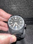 Sangin Instruments DLC Hydra Black Dive Watch