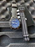 Sangin Instruments Sea Blue Professional GMT Watch