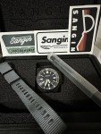 Sangin Instruments DLC Hydra Black Dive Watch