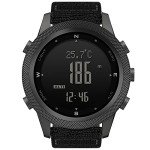 Men's Tactical Digital Survival Watch with Nylon Strap