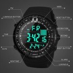Men's Waterproof LED Digital Tactical Sports Watch