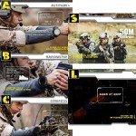 North Edge Apache Men's Tactical Digital Sports Watch