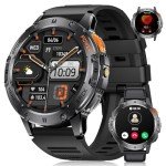 DREMAC Men's Military Smart Watch - 1.43" AMOLED Display