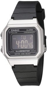 Casio Men's Digital Quartz Watch with Black Resin Strap