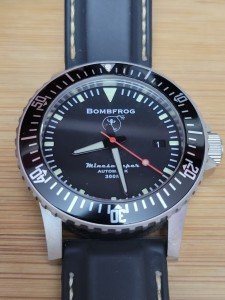 Bombfrog Minesweeper Men’s Automatic Black Dial Watch