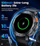 DREMAC Men's Military Smart Watch - 1.43" AMOLED Display