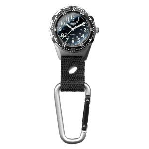 Dakota Backpacker Clip Watch with Carabiner Strap