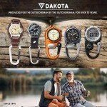 Dakota Backpacker Clip Watch with Carabiner Strap