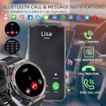 Tactical Smartwatch with Touchscreen and Health Tracker