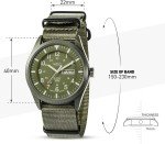 Men's Tactical Waterproof Military Analog Watch