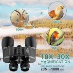 MLight 10-30X50 High-Power Binoculars