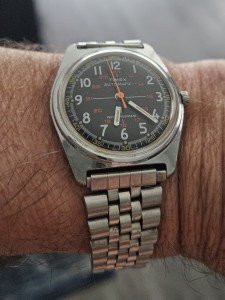 Timex Vintage Military Style Automatic Watch