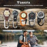 Dakota Mini Clip Watch with LED Flashlight