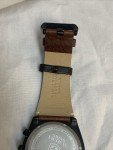 Swiss Tactical Men's Watch with Leather Band