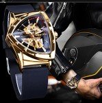 Transparent Skeleton Dial Men's Mechanical Watch