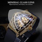 Transparent Skeleton Dial Men's Mechanical Watch