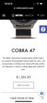 MTM Cobra 47 Custom Watch
