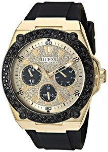 GUESS Men’s Silicone Strap Analog Quartz Watch