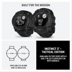 Instinct 3 Tactical Edition 45mm GPS Smartwatch