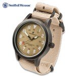 Smith & Wesson Tan Tactical Military Watch