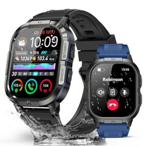 Tactical Military Smart Watch with Fitness Tracker