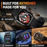 Tactical Military Smart Watch with Fitness Tracker