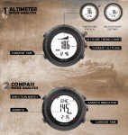 CakCity Men's Tactical Outdoor Sports Watch