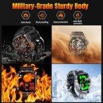 Men's Military Smart Watch with Altimeter & Compass