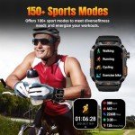 Men's Military Smart Watch with Altimeter & Compass