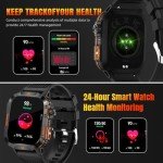 Men's Military Smart Watch with Altimeter & Compass