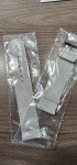 Nomos Glashutte 20mm Light Gray Textile Watch Strap