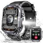 Rugged Military Smart Watch with HD Screen
