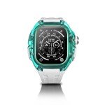 RYUEUYA Clear Rugged Case and Band for Apple Watch