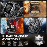 Rugged Military Smart Watch with HD Screen