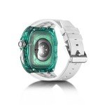 RYUEUYA Clear Rugged Case and Band for Apple Watch