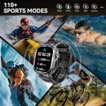 Rugged Military Smart Watch with HD Screen